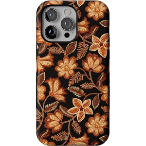 image:imageCasely iPhone 13 Pro Case  Maple Flowers  Floral Foliage  Bold Protective Design  MagSafe Compatible Design