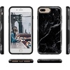 image:imageCasely iPhone 678 Plus Case  Leaf Me Alone  Green Floral Print  Bold Protective DesignBlack Marble