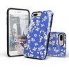 image:imageCasely iPhone 678 Plus Case  Leaf Me Alone  Green Floral Print  Bold Protective DesignBlue Cherry Blossom Floral