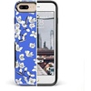 image:imageCasely iPhone 678 Plus Case  Leaf Me Alone  Green Floral Print  Bold Protective DesignBlue Cherry Blossom Floral
