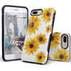 image:imageCasely iPhone 678 Plus Case  Leaf Me Alone  Green Floral Print  Bold Protective DesignBright Yellow Sunflowers Floral