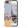 image:imageCasely iPhone 678 Plus Case  Leaf Me Alone  Green Floral Print  Bold Protective DesignHigh Tide Layered Ocean Waves