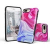 image:imageCasely iPhone 678 Plus Case  Leaf Me Alone  Green Floral Print  Bold Protective DesignLand  Sea Marble Swirl