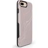 image:imageCasely iPhone 678 Plus Case  Leaf Me Alone  Green Floral Print  Bold Protective DesignPink and Gold Metallic Waves
