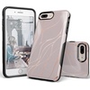image:imageCasely iPhone 678 Plus Case  Leaf Me Alone  Green Floral Print  Bold Protective DesignPink and Gold Metallic Waves