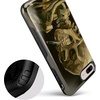 image:imageCasely iPhone 678 Plus Case  Leaf Me Alone  Green Floral Print  Bold Protective DesignVan Gogh  Skull of a Skeleton with Burning Cig