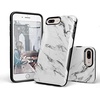 image:imageCasely iPhone 678 Plus Case  Leaf Me Alone  Green Floral Print  Bold Protective DesignWhite Marble