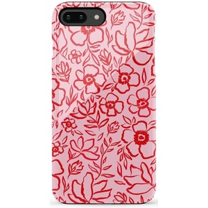 image:imageCasely iPhone 678 Plus Case  Leaf Me Alone  Green Floral Print  Bold Protective DesignBlush Garden  Floral Doodle