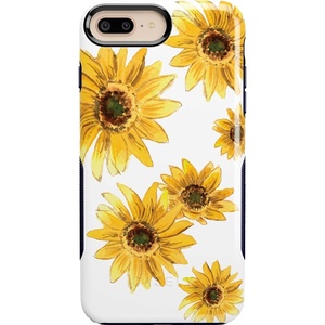 image:imageCasely iPhone 678 Plus Case  Leaf Me Alone  Green Floral Print  Bold Protective DesignBright Yellow Sunflowers Floral