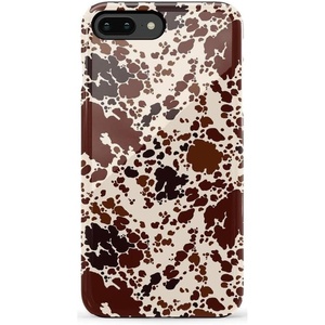 image:imageCasely iPhone 678 Plus Case  Leaf Me Alone  Green Floral Print  Bold Protective DesignCowgirl Envy  Cow Print