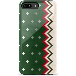 image:imageCasely iPhone 678 Plus Case  Leaf Me Alone  Green Floral Print  Bold Protective DesignGrandpas Sweater  Holiday Knit