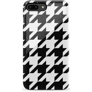 image:imageCasely iPhone 678 Plus Case  Leaf Me Alone  Green Floral Print  Bold Protective DesignHoundstooth  High Contrast Design