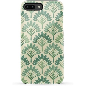 image:imageCasely iPhone 678 Plus Case  Leaf Me Alone  Green Floral Print  Bold Protective DesignPalm Royale  Palm Beach