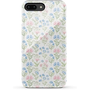 image:imageCasely iPhone 678 Plus Case  Leaf Me Alone  Green Floral Print  Bold Protective DesignPastel Garden  Sunday Best