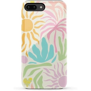 image:imageCasely iPhone 678 Plus Case  Leaf Me Alone  Green Floral Print  Bold Protective DesignPura Vida  Oasis