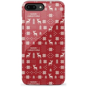 image:imageCasely iPhone 678 Plus Case  Leaf Me Alone  Green Floral Print  Bold Protective DesignStocking Stuffer  Christmas Knit