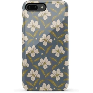 image:imageCasely iPhone 678 Plus Case  Leaf Me Alone  Green Floral Print  Bold Protective DesignThe Boyfriend Collection  Leid Back