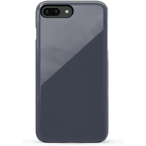 image:imageCasely iPhone 678 Plus Case  Leaf Me Alone  Green Floral Print  Bold Protective DesignThe Boyfriend Collection  Slate Blue