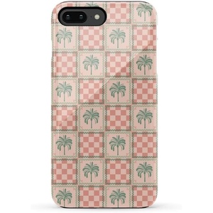 image:imageCasely iPhone 678 Plus Case  Leaf Me Alone  Green Floral Print  Bold Protective DesignThe Social Club  Palm Beach