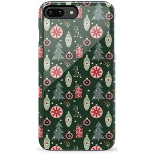 image:imageCasely iPhone 678 Plus Case  Leaf Me Alone  Green Floral Print  Bold Protective DesignTinsel Town  Christmas Ornament