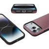 image:imageCasely iPhone 17 Pro Case  Bordeaux Rose  Moody Monochrome  Bold Protective Design  Compatible with MagSafe