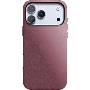 image:imageCasely iPhone 17 Pro Case  Bordeaux Rose  Moody Monochrome  Bold Protective Design  Compatible with MagSafe