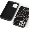 image:imageCasely iPhone 1212 Pro Case  Scribble Me that  Crayola Rainbow Pencil  Bold Protective Design  Compatible with MagSafe13 Black and Gold Metallic Waves