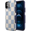 image:imageCasely iPhone 1212 Pro Case  Scribble Me that  Crayola Rainbow Pencil  Bold Protective Design  Compatible with MagSafeFit Check  Light Blue Checkerboard