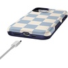 image:imageCasely iPhone 1212 Pro Case  Scribble Me that  Crayola Rainbow Pencil  Bold Protective Design  Compatible with MagSafeFit Check  Light Blue Checkerboard