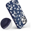 image:imageCasely iPhone 1212 Pro Case  Scribble Me that  Crayola Rainbow Pencil  Bold Protective Design  Compatible with MagSafeNavy Cherry Blossom Floral
