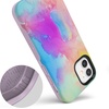 image:imageCasely iPhone 1212 Pro Case  Scribble Me that  Crayola Rainbow Pencil  Bold Protective Design  Compatible with MagSafePainting in Pastels  Rainbow Watercolor