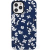 Navy Cherry Blossom Floral