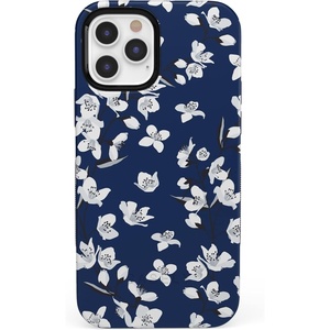 image:imageCasely iPhone 1212 Pro Case  Scribble Me that  Crayola Rainbow Pencil  Bold Protective Design  Compatible with MagSafeNavy Cherry Blossom Floral