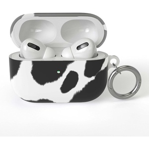 image:imageCasely Case Compatible with AirPods Pro 1  Opposites Attract  Day amp Night Colorblock Mountains AirPods CaseCurrent MOOd  Cow Print