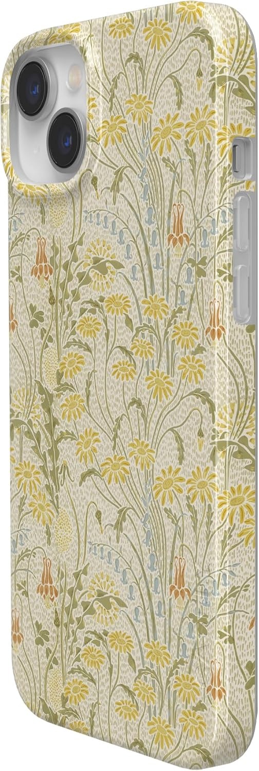 image:imageCasely iPhone 14 Case  Dream Garden  Cottagecore  Compatible with MagSafe  Classic Ultra Slim DesignBoho Blooms  Golden Floral