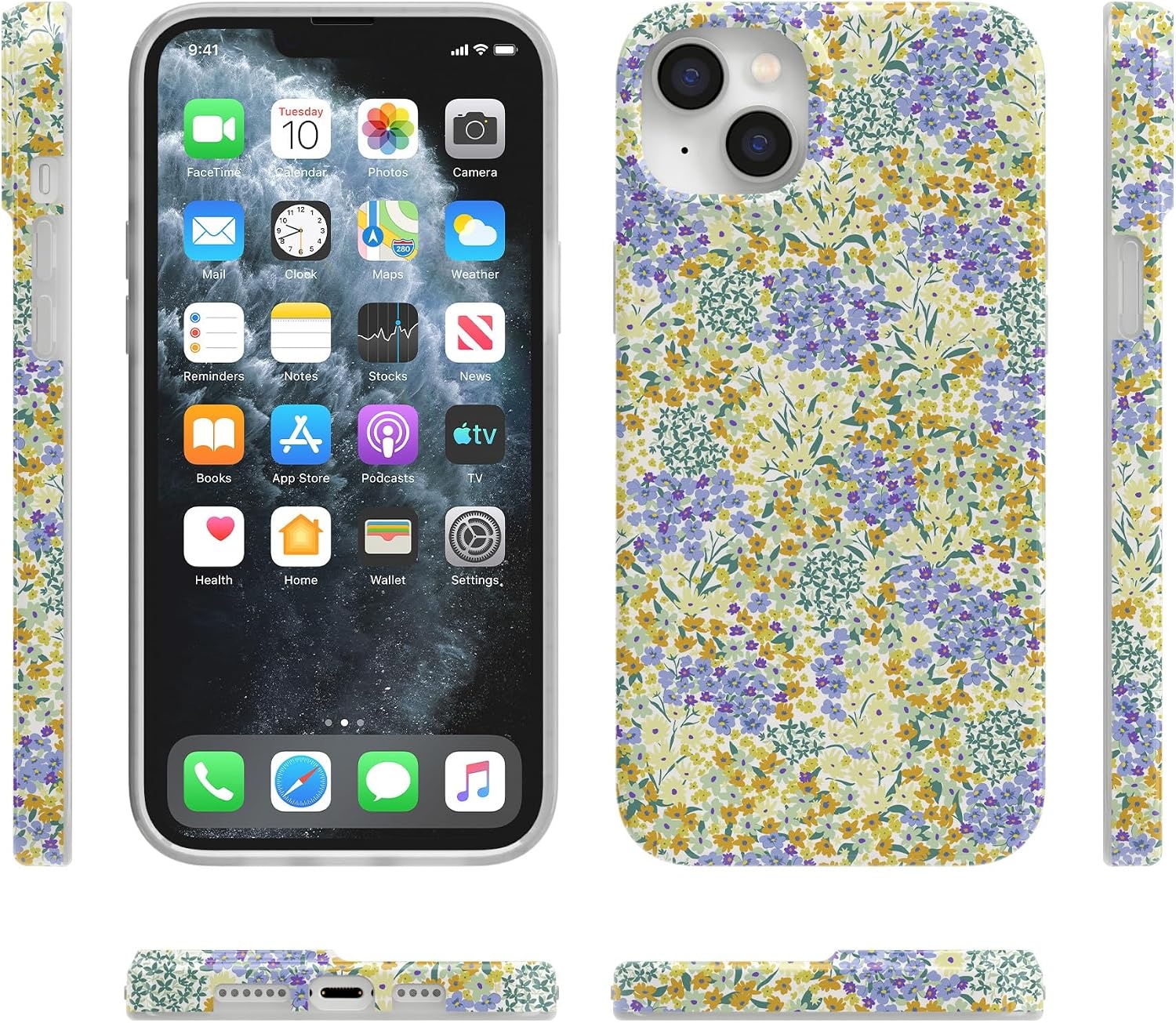 image:imageCasely iPhone 14 Case  Dream Garden  Cottagecore  Compatible with MagSafe  Classic Ultra Slim DesignDream Garden  Cottagecore