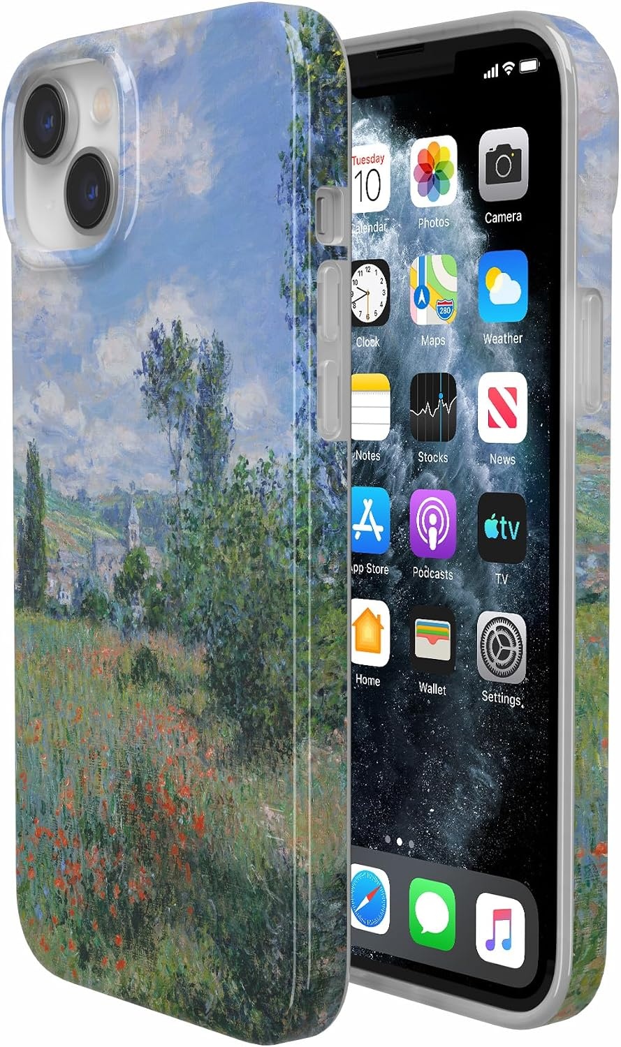 image:imageCasely iPhone 14 Case  Dream Garden  Cottagecore  Compatible with MagSafe  Classic Ultra Slim DesignMonets View  The Met Museum