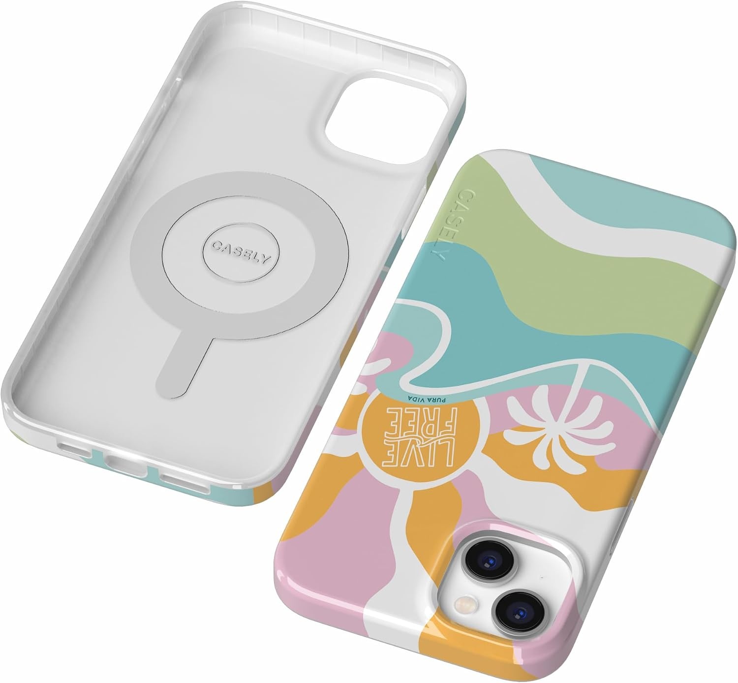 image:imageCasely iPhone 14 Case  Dream Garden  Cottagecore  Compatible with MagSafe  Classic Ultra Slim DesignPura Vida  Tropical Dreams