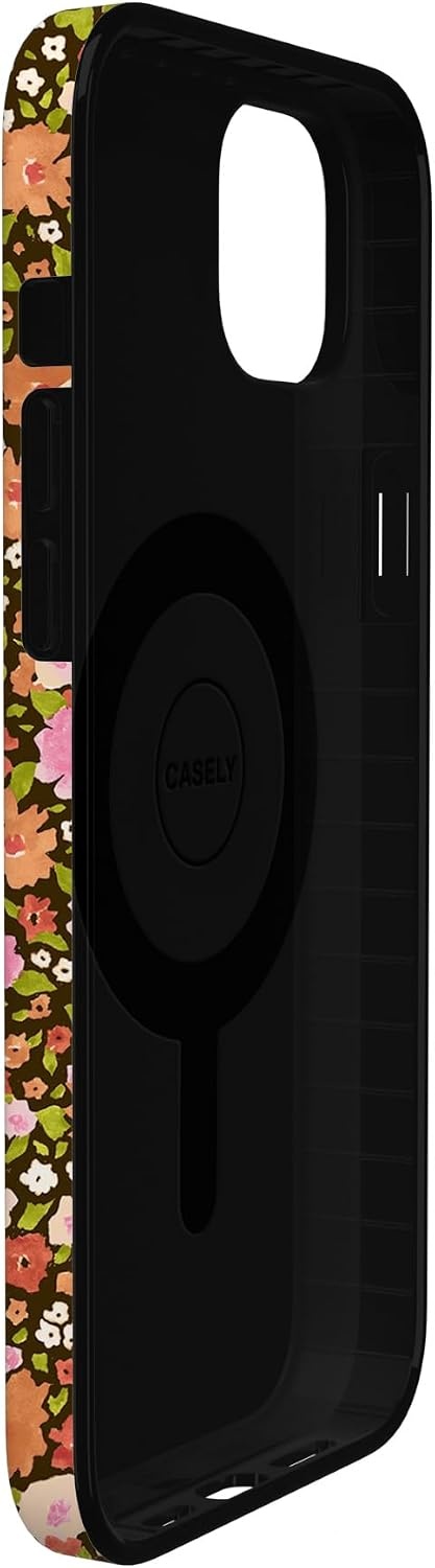 image:imageCasely iPhone 14 Case  Dream Garden  Cottagecore  Compatible with MagSafe  Classic Ultra Slim DesignRustic Roses  Boho Bouquet