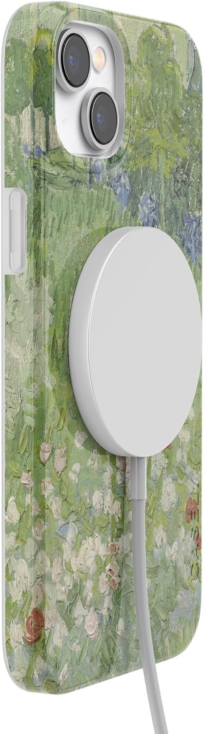 image:imageCasely iPhone 14 Case  Dream Garden  Cottagecore  Compatible with MagSafe  Classic Ultra Slim DesignVan Gogh  Vincents Admired Garden