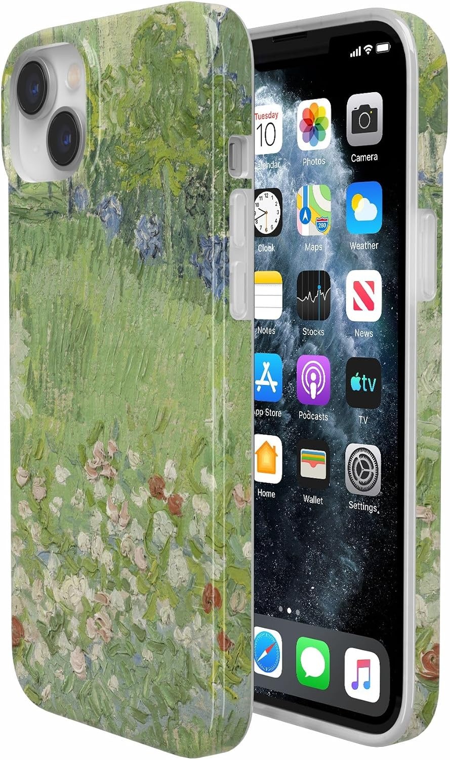 image:imageCasely iPhone 14 Case  Dream Garden  Cottagecore  Compatible with MagSafe  Classic Ultra Slim DesignVan Gogh  Vincents Admired Garden