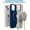 image:imageCasely iPhone 15 Plus Case  Into the Wild  White Snow Leopard  Bold Protective Design  MagSafe Compatible DesignAll the Fun Things  Fun on Weekdays