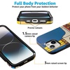 image:imageCasely iPhone 15 Plus Case  Into the Wild  White Snow Leopard  Bold Protective Design  MagSafe Compatible DesignBeatles  Yellow Submarine
