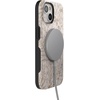 image:imageCasely iPhone 15 Plus Case  Into the Wild  White Snow Leopard  Bold Protective Design  MagSafe Compatible DesignBeige Garden  Neutral Floral