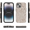 image:imageCasely iPhone 15 Plus Case  Into the Wild  White Snow Leopard  Bold Protective Design  MagSafe Compatible DesignBeige Garden  Neutral Floral