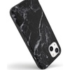 image:imageCasely iPhone 15 Plus Case  Into the Wild  White Snow Leopard  Bold Protective Design  MagSafe Compatible DesignBlack Marble