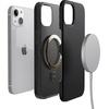 image:imageCasely iPhone 15 Plus Case  Into the Wild  White Snow Leopard  Bold Protective Design  MagSafe Compatible DesignBlack on Black