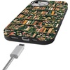 image:imageCasely iPhone 15 Plus Case  Into the Wild  White Snow Leopard  Bold Protective Design  MagSafe Compatible DesignBook Nook  Floral Library