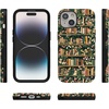 image:imageCasely iPhone 15 Plus Case  Into the Wild  White Snow Leopard  Bold Protective Design  MagSafe Compatible DesignBook Nook  Floral Library