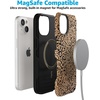 image:imageCasely iPhone 15 Plus Case  Into the Wild  White Snow Leopard  Bold Protective Design  MagSafe Compatible DesignBorn to Be Wild  Jaguar Print